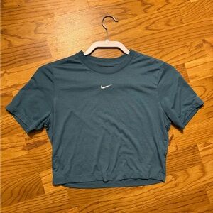 Blue Nike Slim Fit Tee